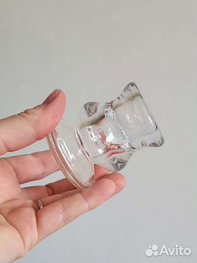 Подсвечники латунь, хрусталь, стекло