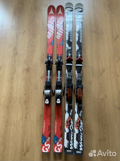 Горные лыжи Atomic GS,Rossignol Radical Fis 170см