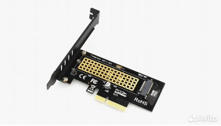 Адаптер для SSD M.2 (NVMe) установки в слот PCI-E