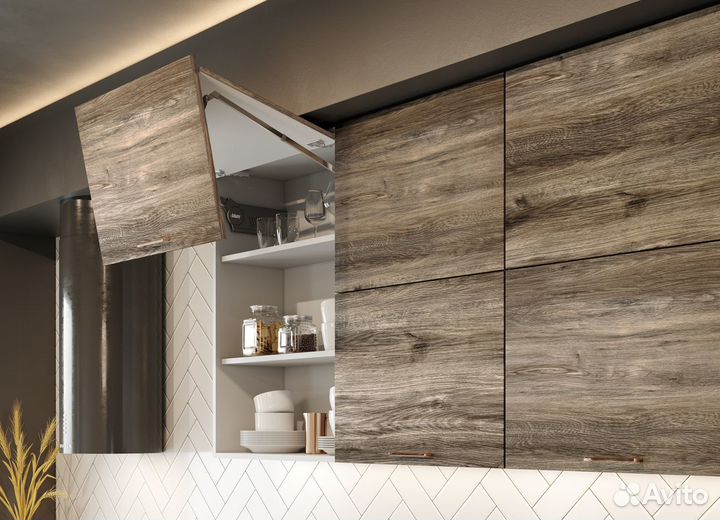 Кухня под потолок