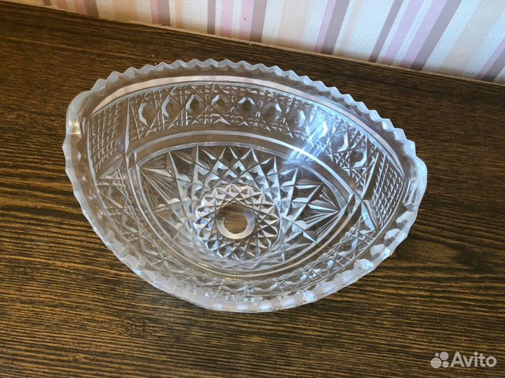 Салатник хрустальный