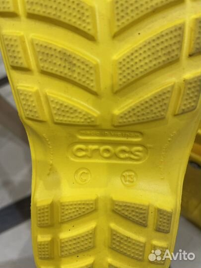Резиновые сапоги crocs