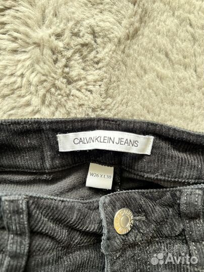 Джинсы вельветовые Calvin Klein