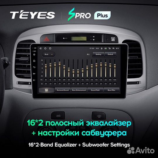 Магнитола Teyes CC2L plus для Hyundai Sonata 2/32