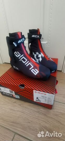 Лыжные ботинки alpina коньковые