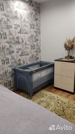 Детская кровать манеж с матрасом