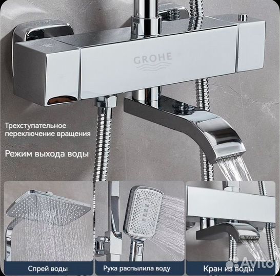 Душевой комплект grohe