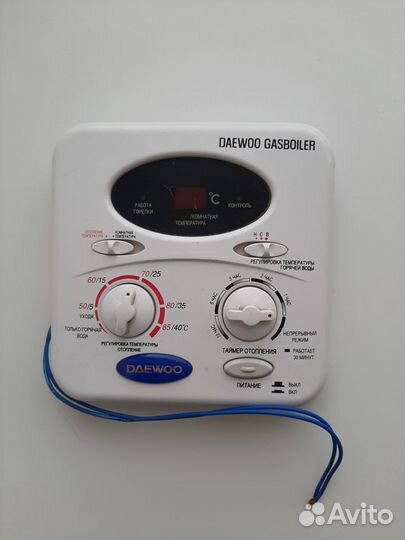 Блок (плато) и пульт управления Daewoo Gasboiler