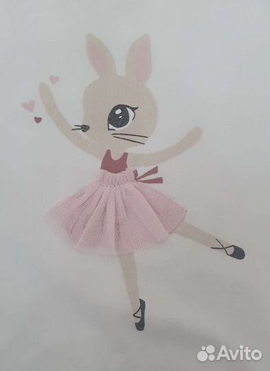 Футболка для девочки H&M, р. 110-116