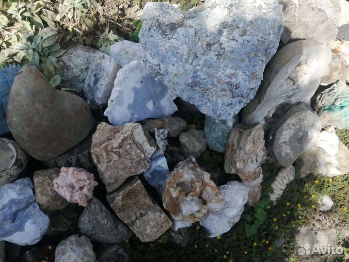 Окаменелости. Минералы. Септарии. Шары из камня