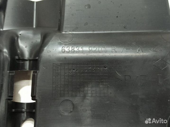 Пыльник двигателя левый Renault Arkana 1.6 H4M