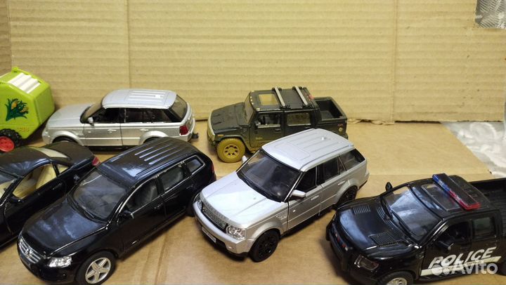 Машинки металлические 1/36-1/38