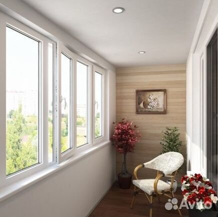 Лоджия 3м с установкой