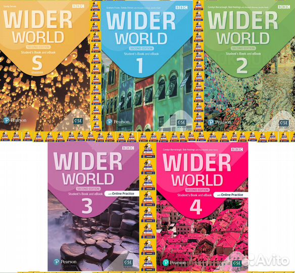 Wider World 2nd edition: Starter,1,2,3,4 (все уров