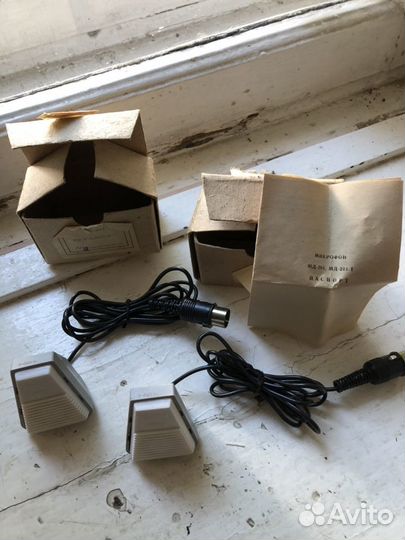 Микрофоны магнитофонные мд-201