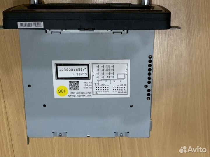 Магнитола volkswagen Bocsh RCD-310