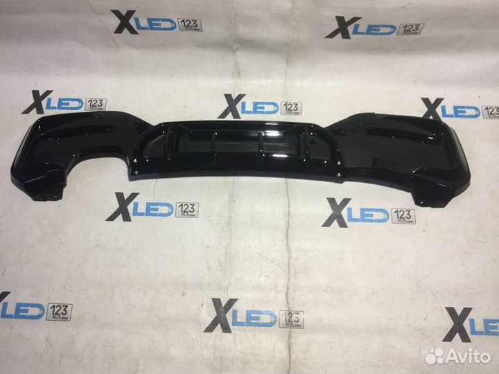 Юбка заднего бампера BMW F20 M Performance LCI