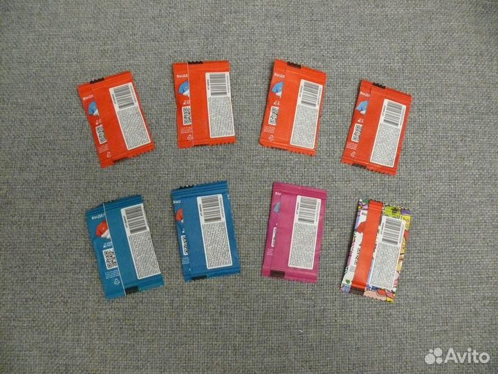 Стикерсы (Магнит) 8 запакованных игрушек