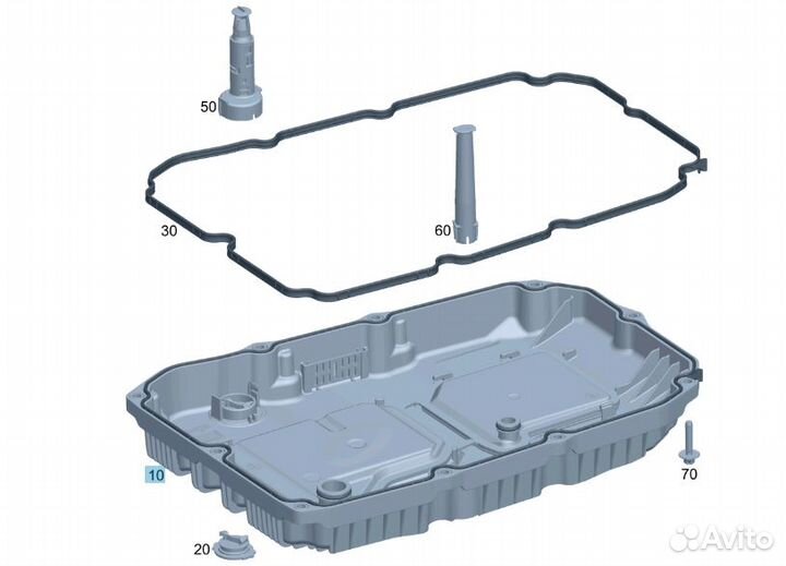 Поддон АКПП Mercedes-Benz