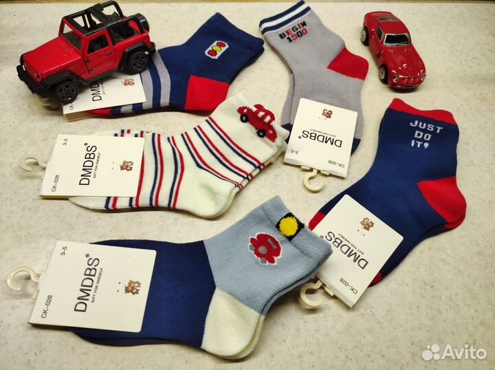 Детские хлопковые носки