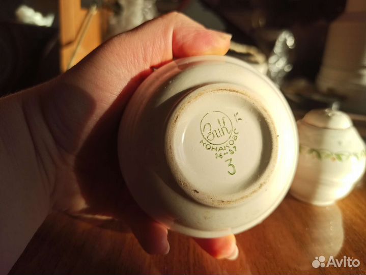 Сахарница и солонка зик