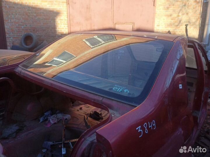 Стекло заднее Renault Logan седан 1.6 2009