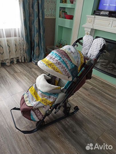 Санки коляска ника 7 3