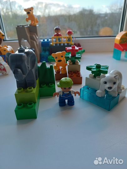 Lego duplo зоопарк +малыши