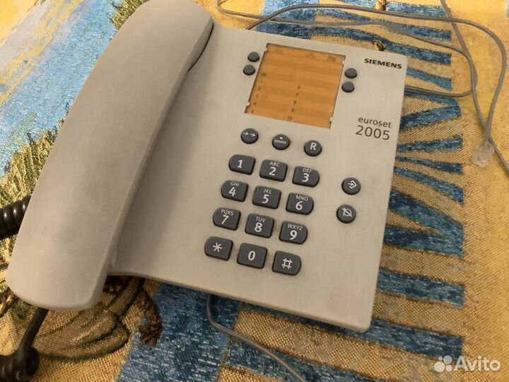 Стационарный телефон siemens euroset 2005