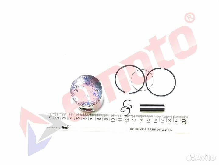 Поршневой комплект 2Т AF34/35 Dio 65см3 D43