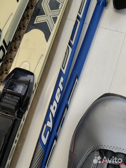 Лыжи Rossignol (классика и конёк) с ботинками