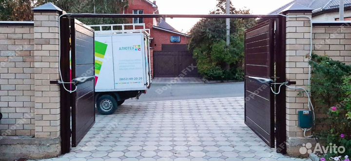 Распашные ворота / Автоматика для распашных ворот