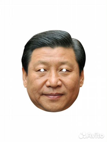 Маска Си Цзиньпина, картонНовая