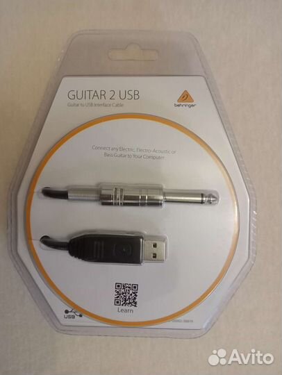 Кабель Guitar 2 usb