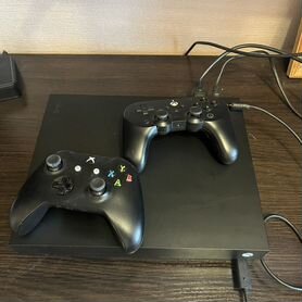 Xbox one x 1tb с играми