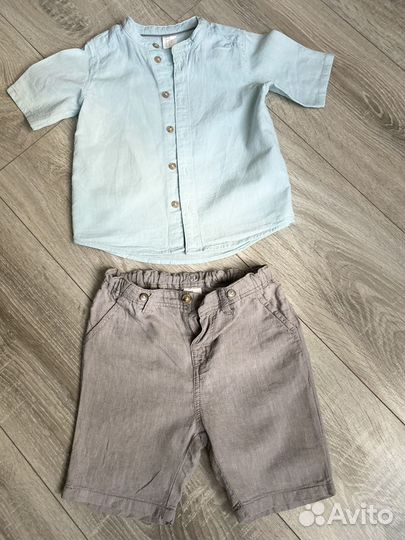 H&M костюм мальчик 86