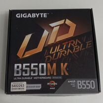 Материнская плата b550m k gigabyte