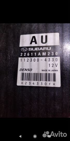 Блок управления двигателем Subaru