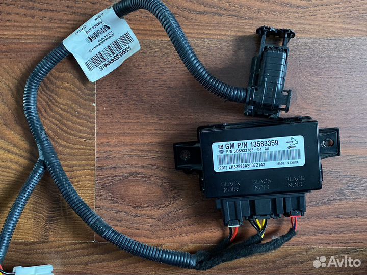 Блок управления подогревом сидений cobalt