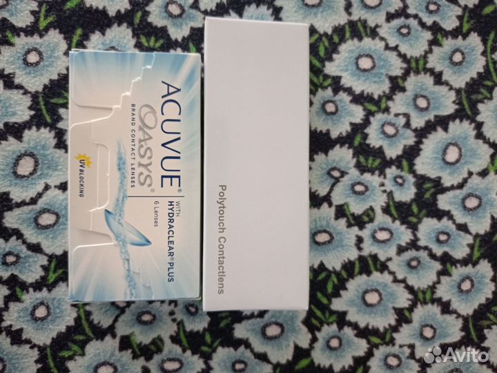 Линзы acuvue oasys