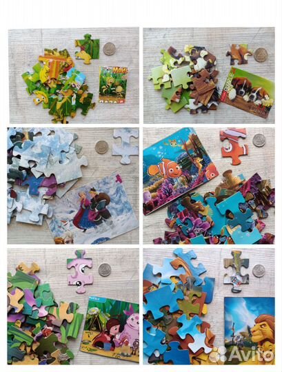 Пазлы и настольные игры для детей