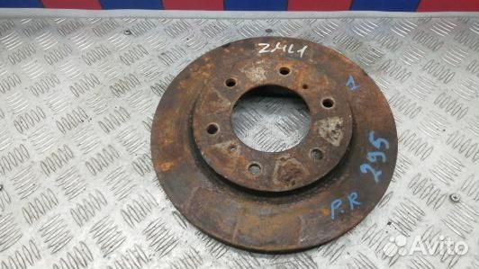 Диск тормозной передний mitsubishi L200 K4T (ZML01