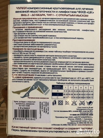 Компрессионные чулки