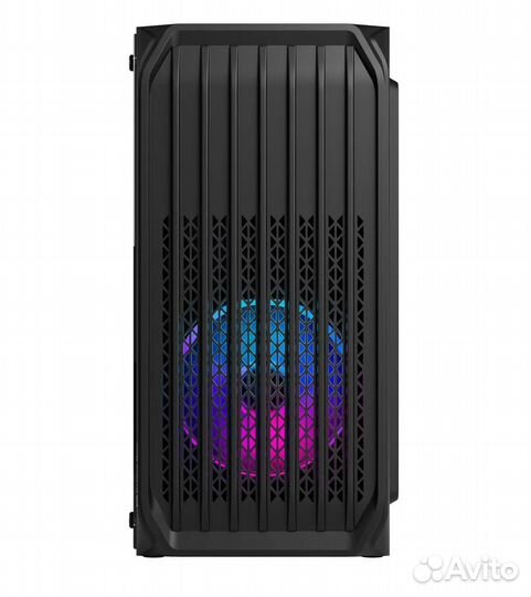 Игровой компьютерный корпус со стеклом RGB (mATX)