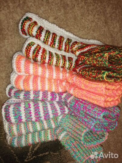 Носки вязаные ручной работы