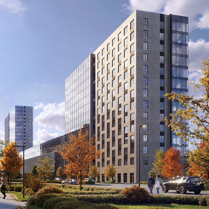 1-к. апартаменты, 50,2 м², 8/20 эт.