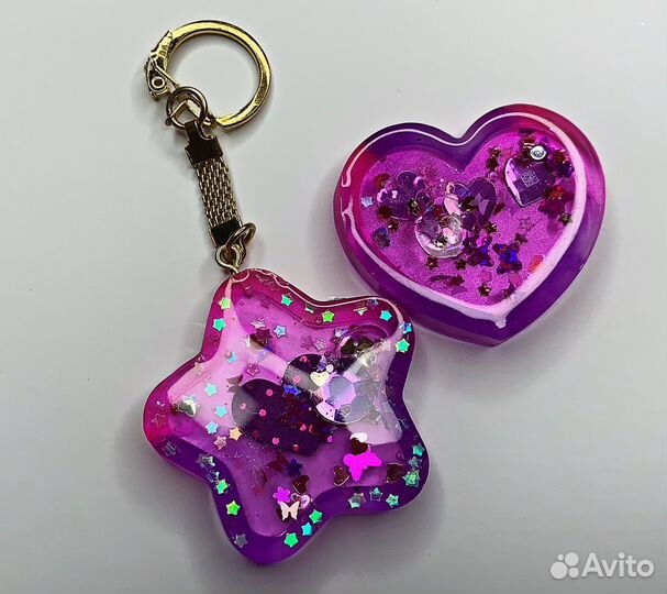 Брелок антистресс из эпоксидной смолы