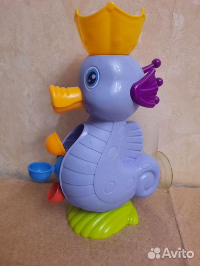 Игрушка для купания на присоске Морской конек