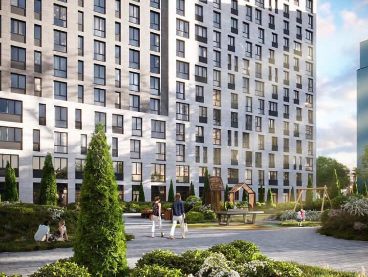 3-к. квартира, 56,8 м², 2/16 эт.