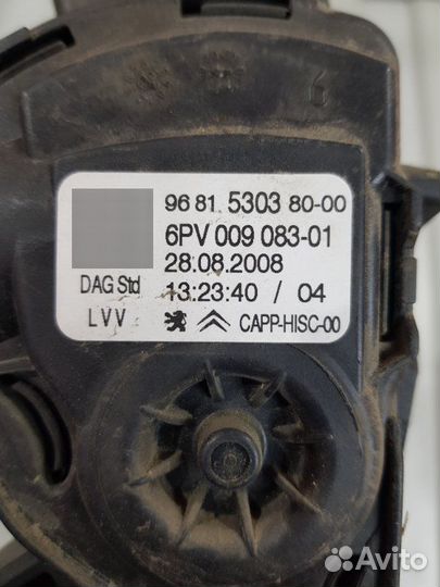 Педаль газа Peugeot 308 4B EP6 2008